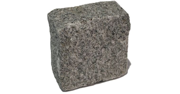 Silver Gray Granite setts cobbles